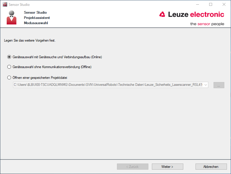 Datei:Abbildung Leuze RSL410 Sensor Studio Verbinden 01.png