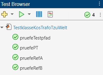 Abb. 3: Testergebnis von TestklasseKosTrafoTzuWelt.m