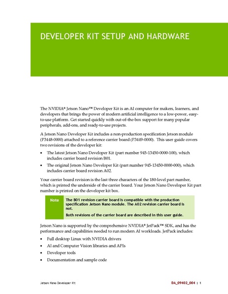 Datei:NV Jetson Nano Developer Kit User Guide.pdf