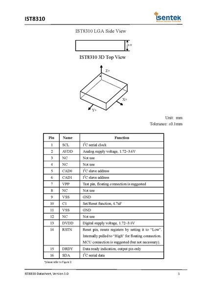 Datei:IST8310 Datasheet v1.0.pdf