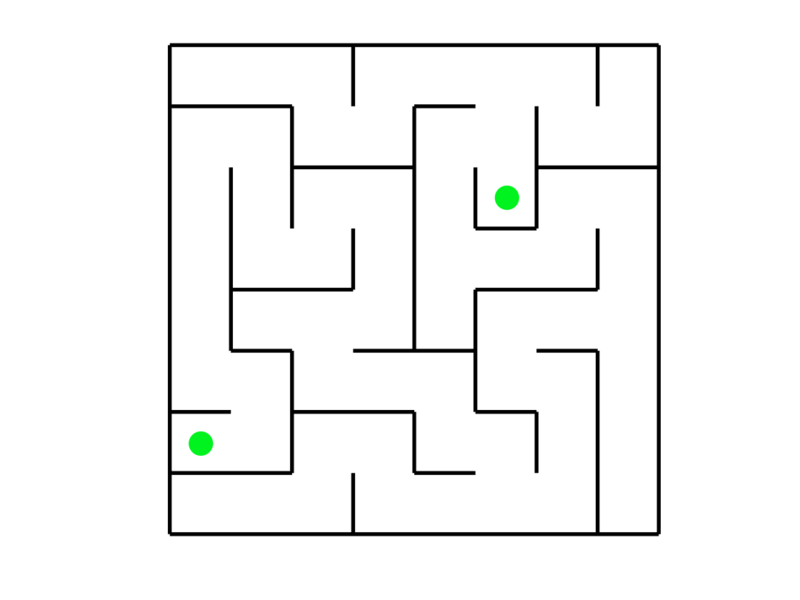 Datei:Labyrinth1 mit Orientierungspunkten.png