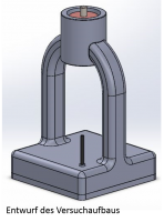 CAD-Modell des Stativs