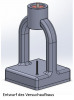 CAD-Modell des Stativs