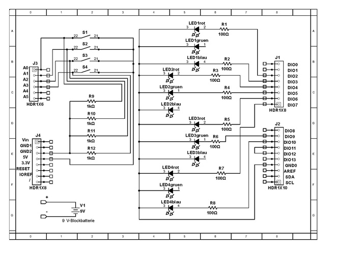 Abb. 06: Schaltplan des Labyrinths