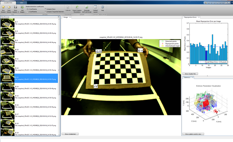 Kameraparametrierung HSHL Mechatronik