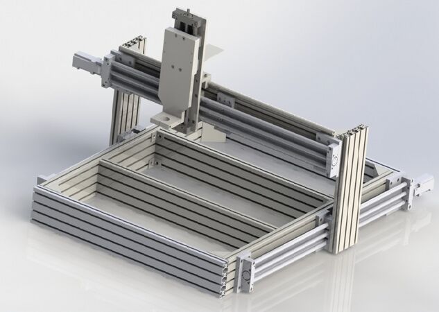 3D-CNC-Bearbeitungsmaschine