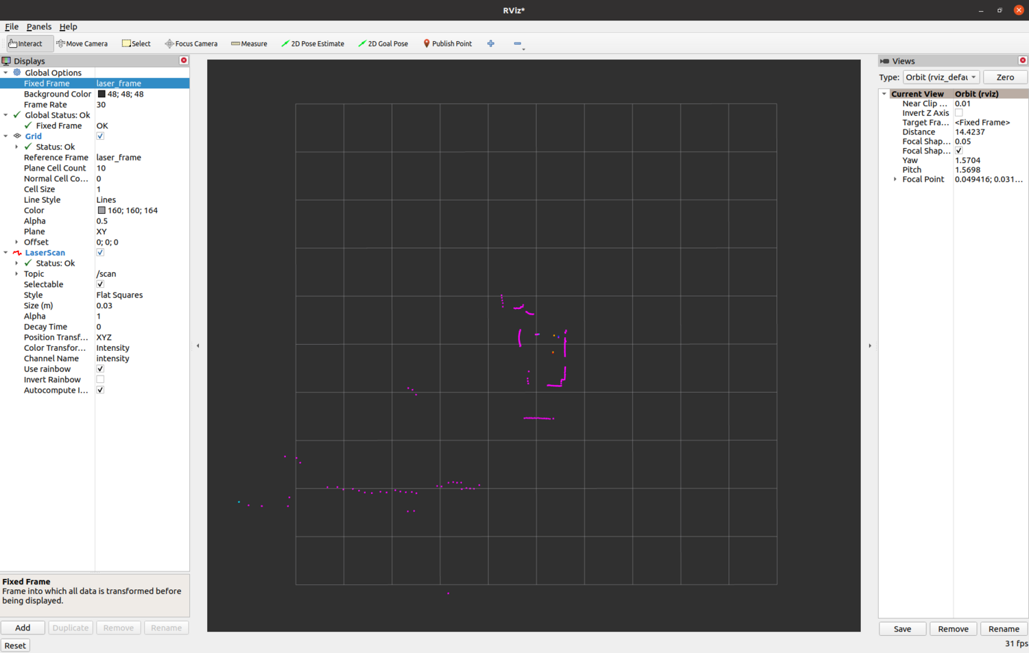 RPLidar with ROS2 and RVIZ – HSHL Mechatronik