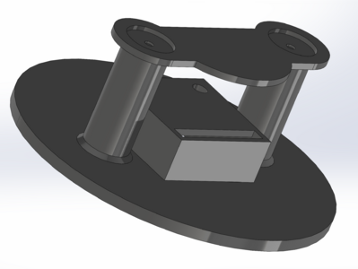 Abbildung 5: CAD-Modell des Deckels in SolidWorks