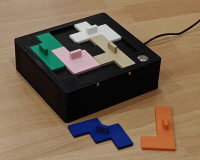 Abb. . Fertiges Pentomino-Puzzle