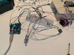 Abbildung interessiertmichnicht Verkablung Test:Arduino-Motorsteuerung
